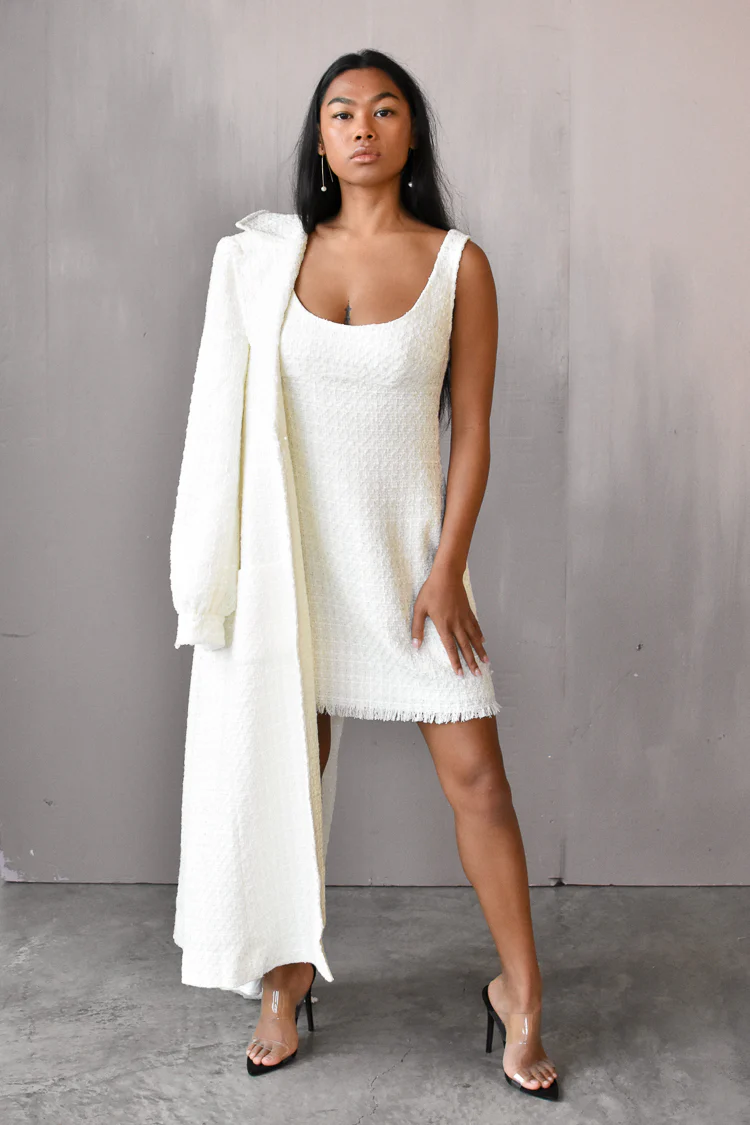 Alexa Tweed Coat - Image 3