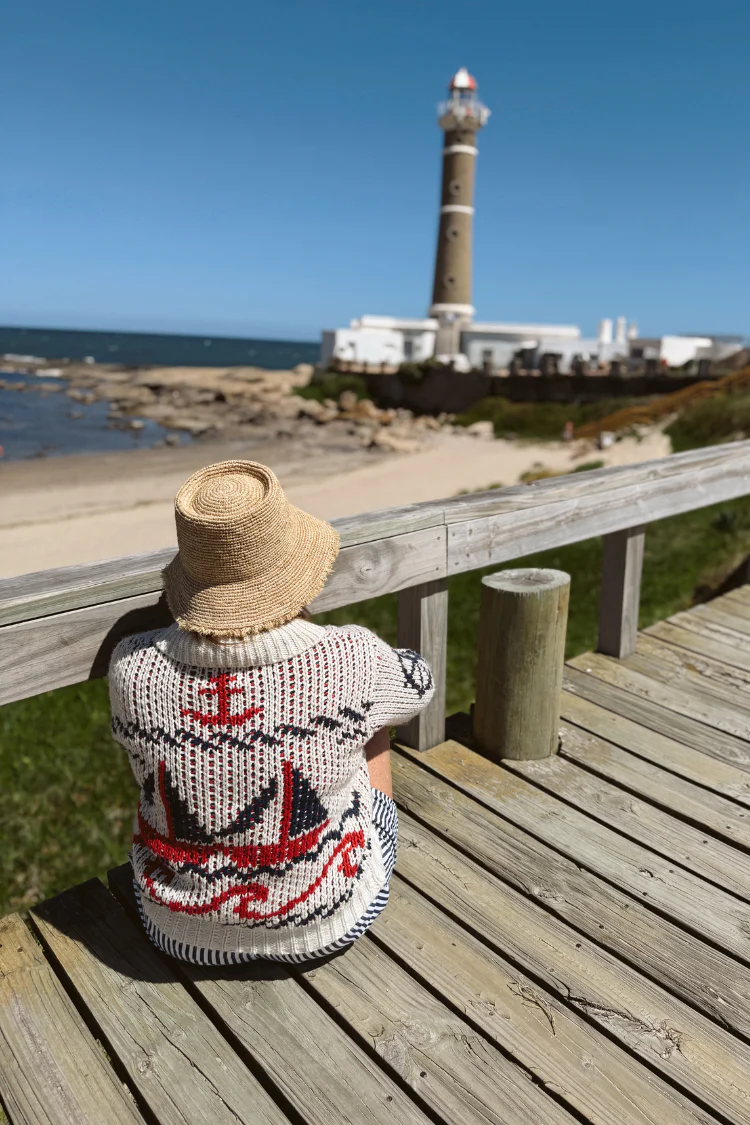 Pre-Order - Arcadia Sailboat Knit Cardigan - 7/20 - Image 3