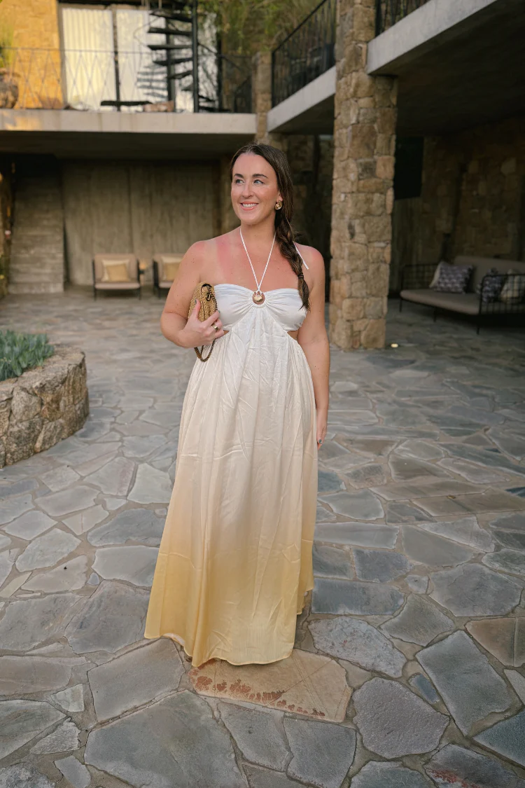 Ayana Ombre Cutout Maxi Dress - Image 8