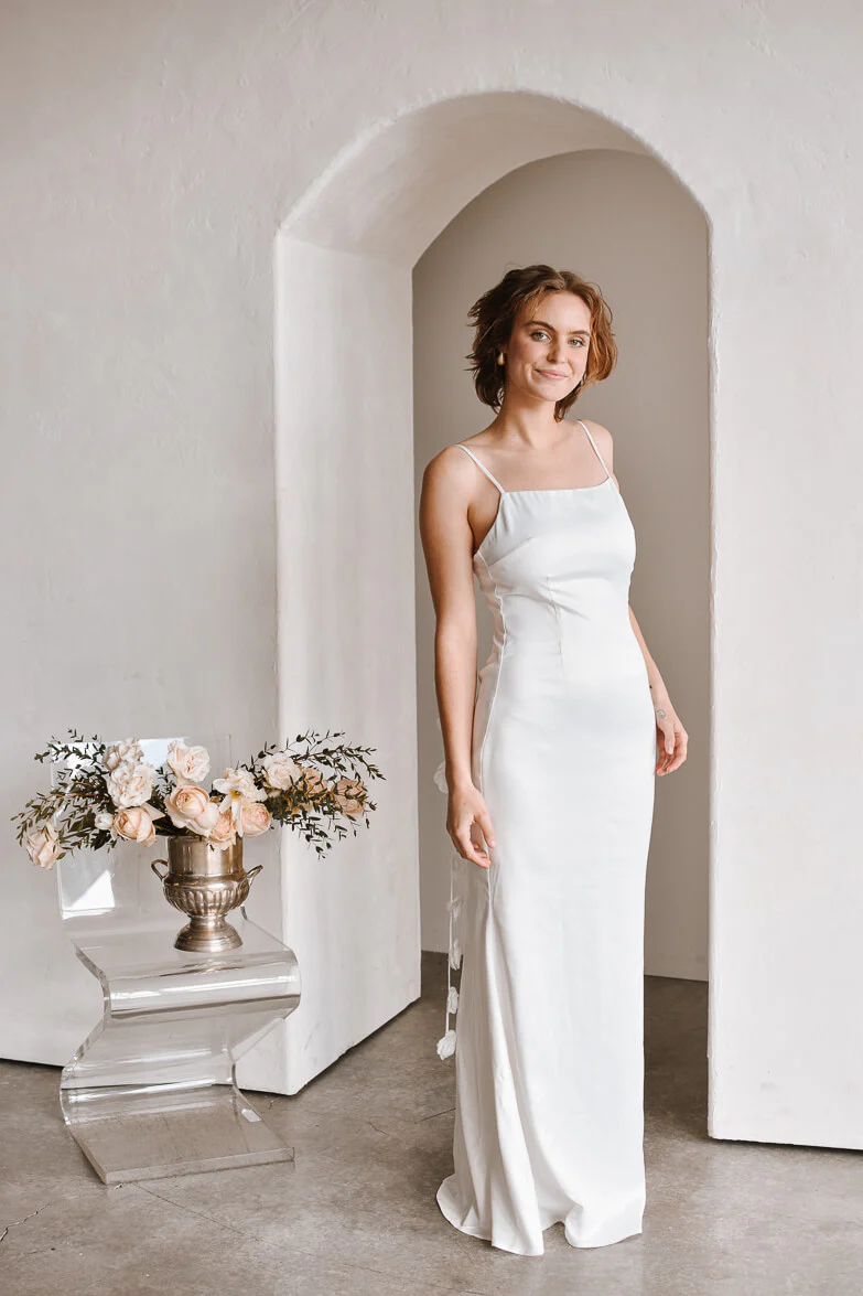 Belle Rosette Maxi Dress - Image 6