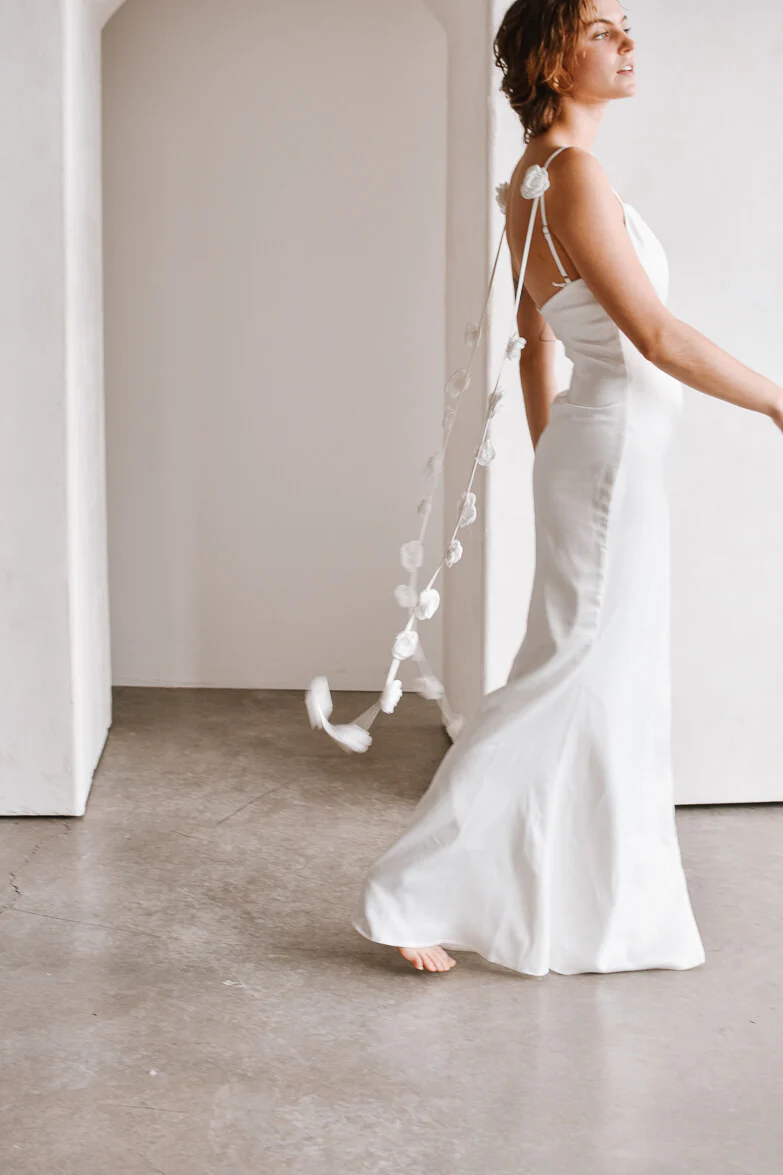 Belle Rosette Maxi Dress - Image 8