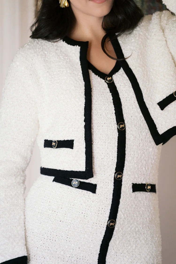 Bowery Bouclé Dress and Jacket Set - Image 7