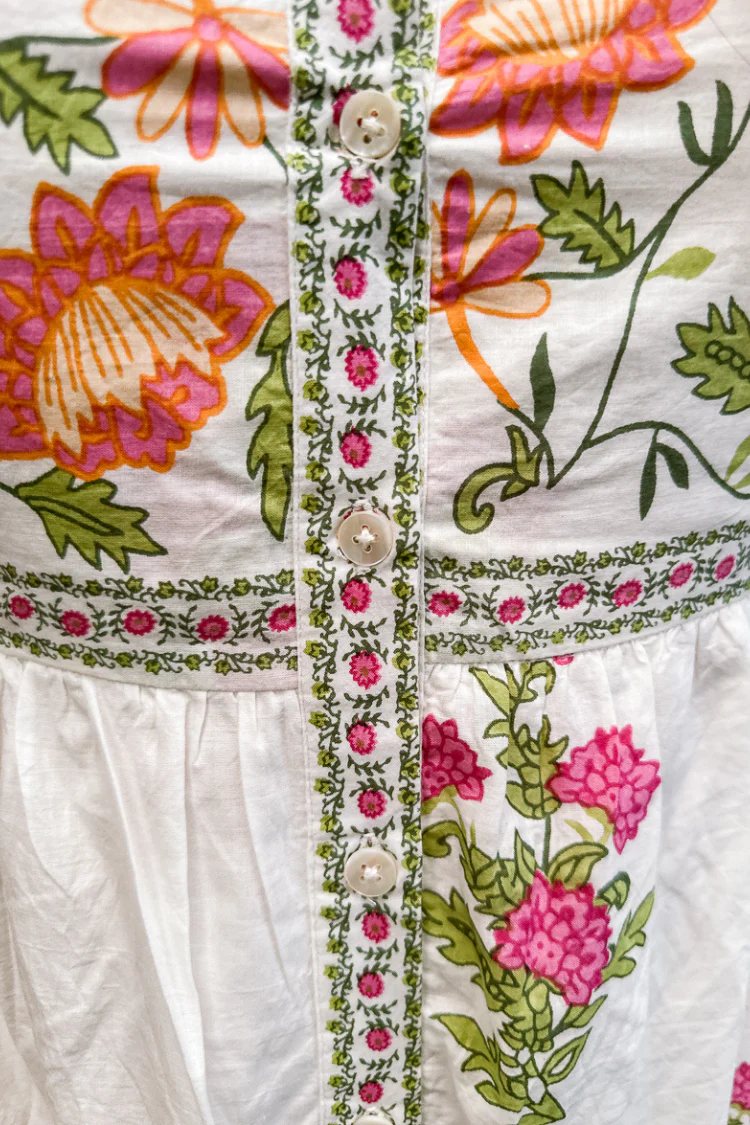 Adelaide Floral Midi Dress - Image 4