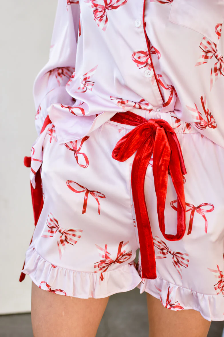Candy Cane Ribbon Pajamas - Image 4