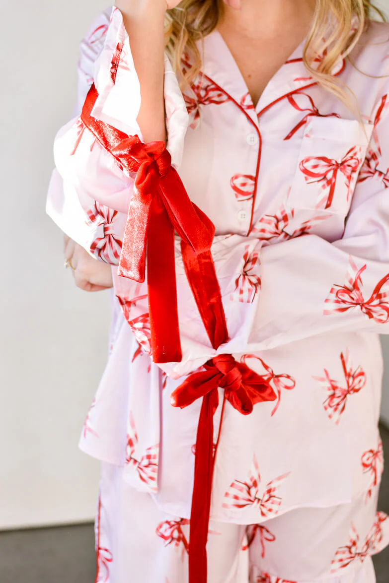 Candy Cane Ribbon Pajamas - Image 5