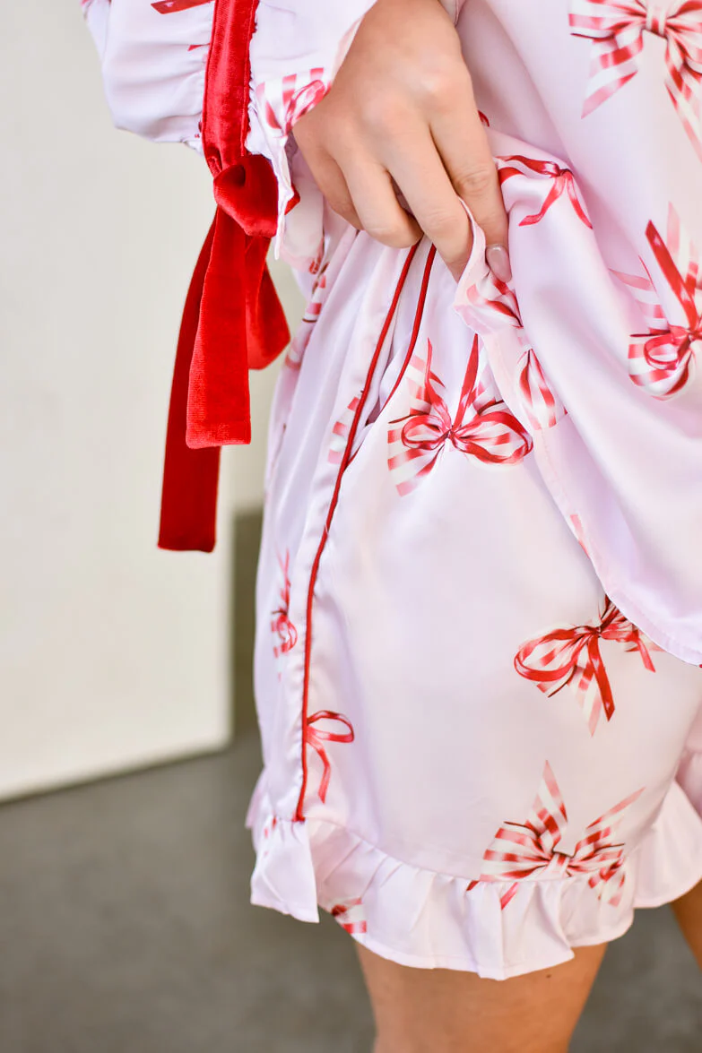 Candy Cane Ribbon Pajamas - Image 6
