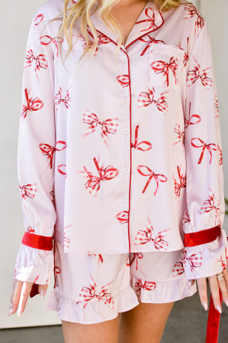 Candy Cane Ribbon Pajamas - Image 7
