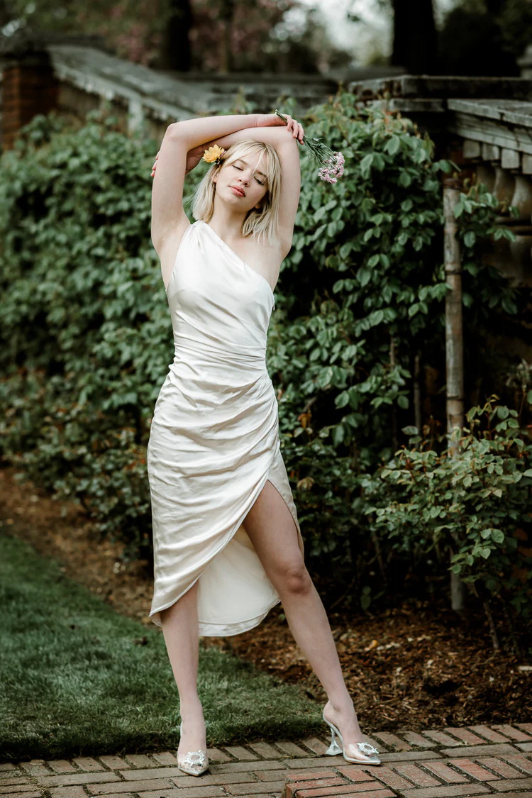 Cassini Dress - Pearl - FINAL SALE - Image 3