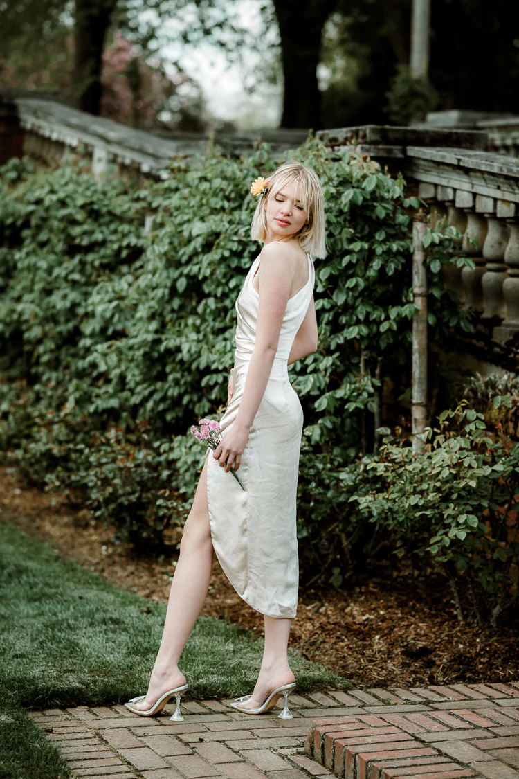 Cassini Dress - Pearl - FINAL SALE - Image 5