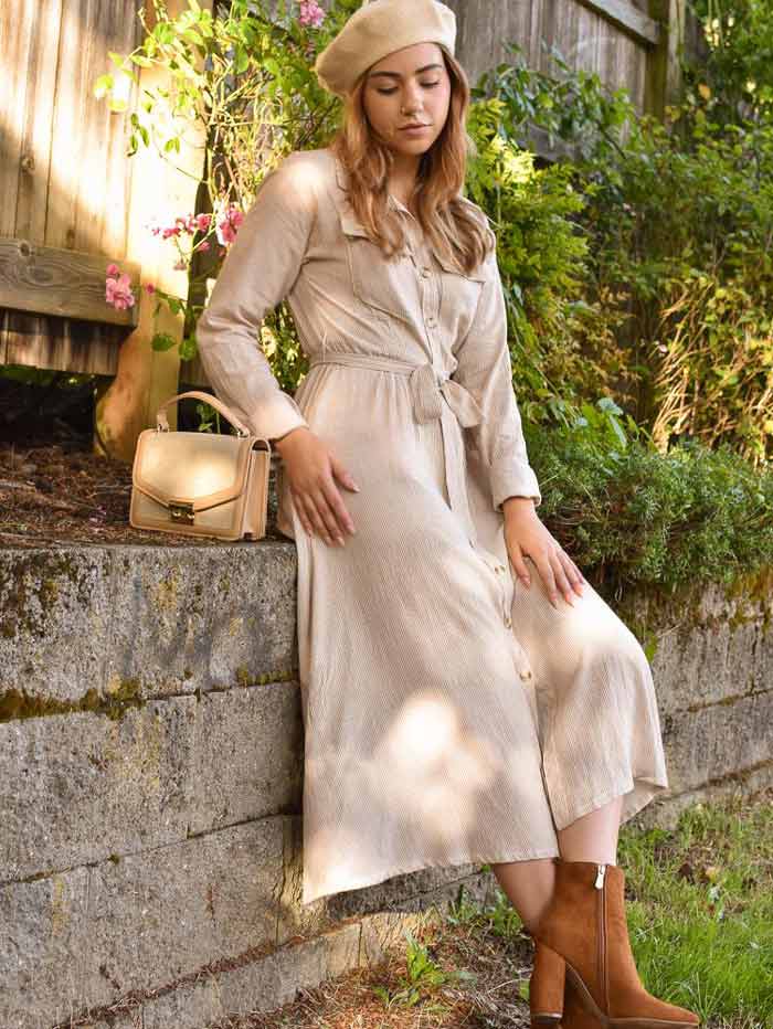 Cream Beret