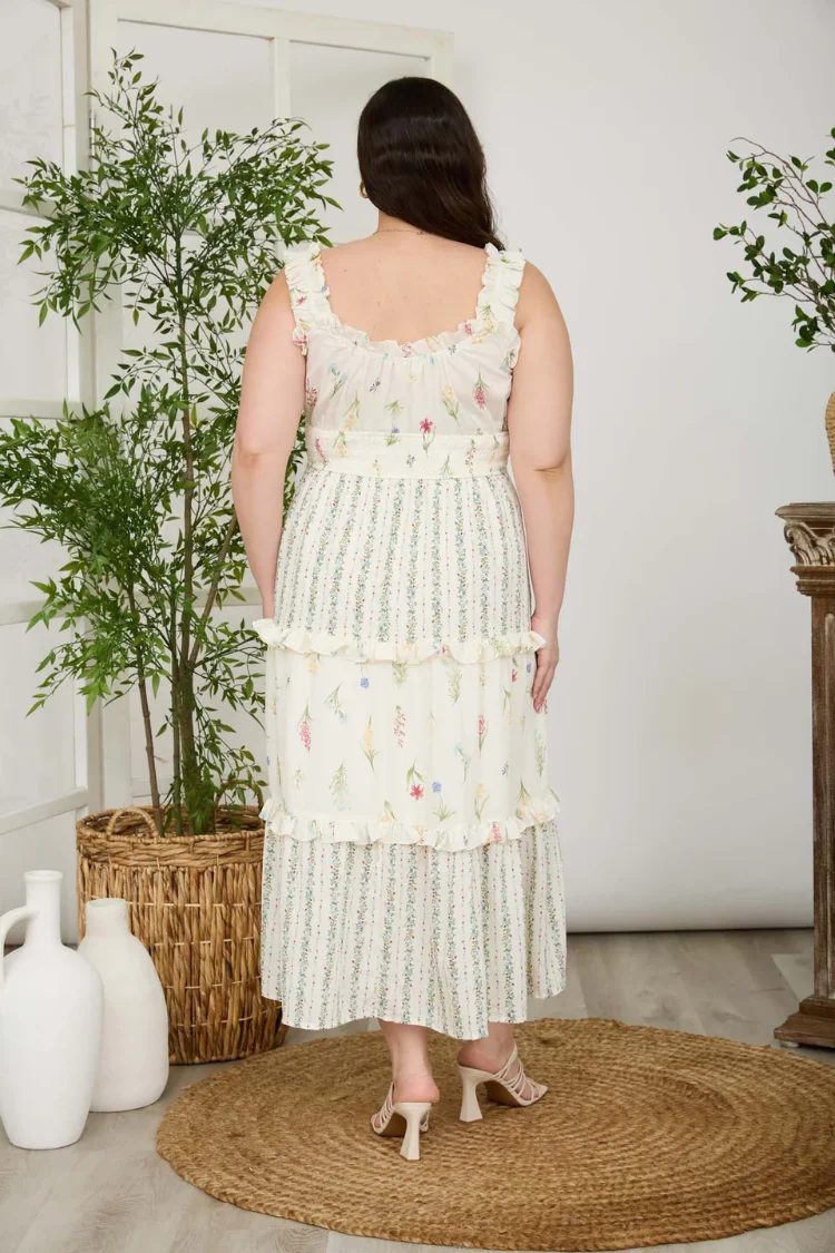 Fleurine Wildflower Midi Dress - Image 4