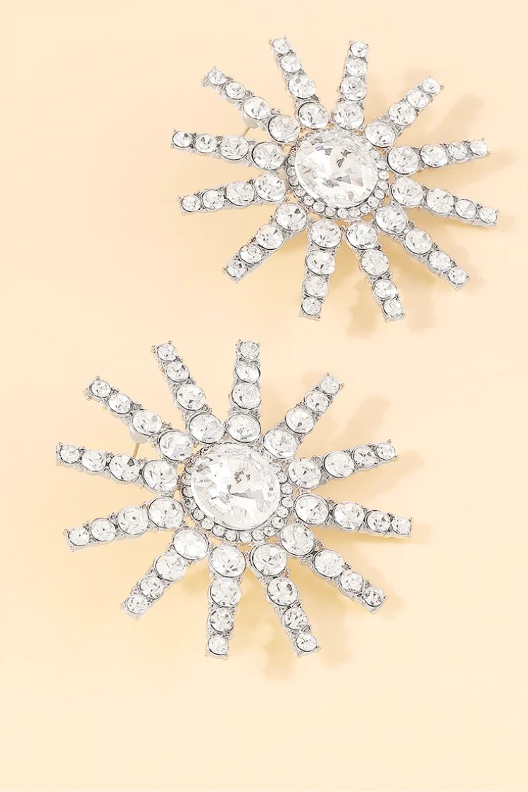 Gwyneth Sunburst Earrings - Image 2