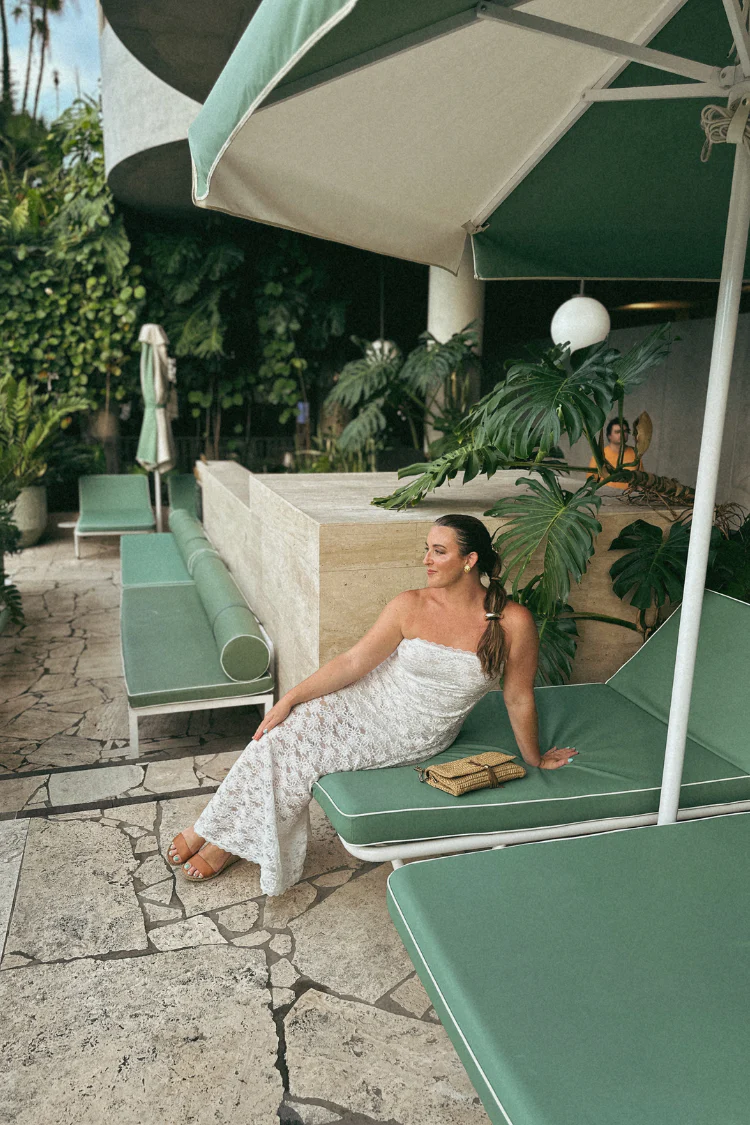 Kinera Maxi Dress - White - Image 4