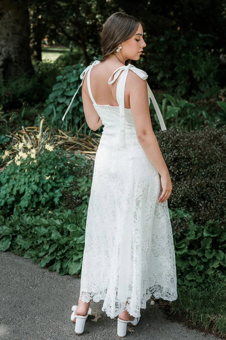 Lexi Lace Midi Dress - Image 4