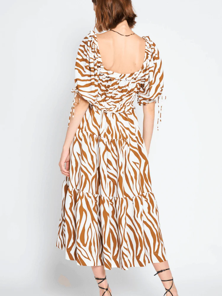 Mariah Animal Print Midi - FINAL SALE - Image 3