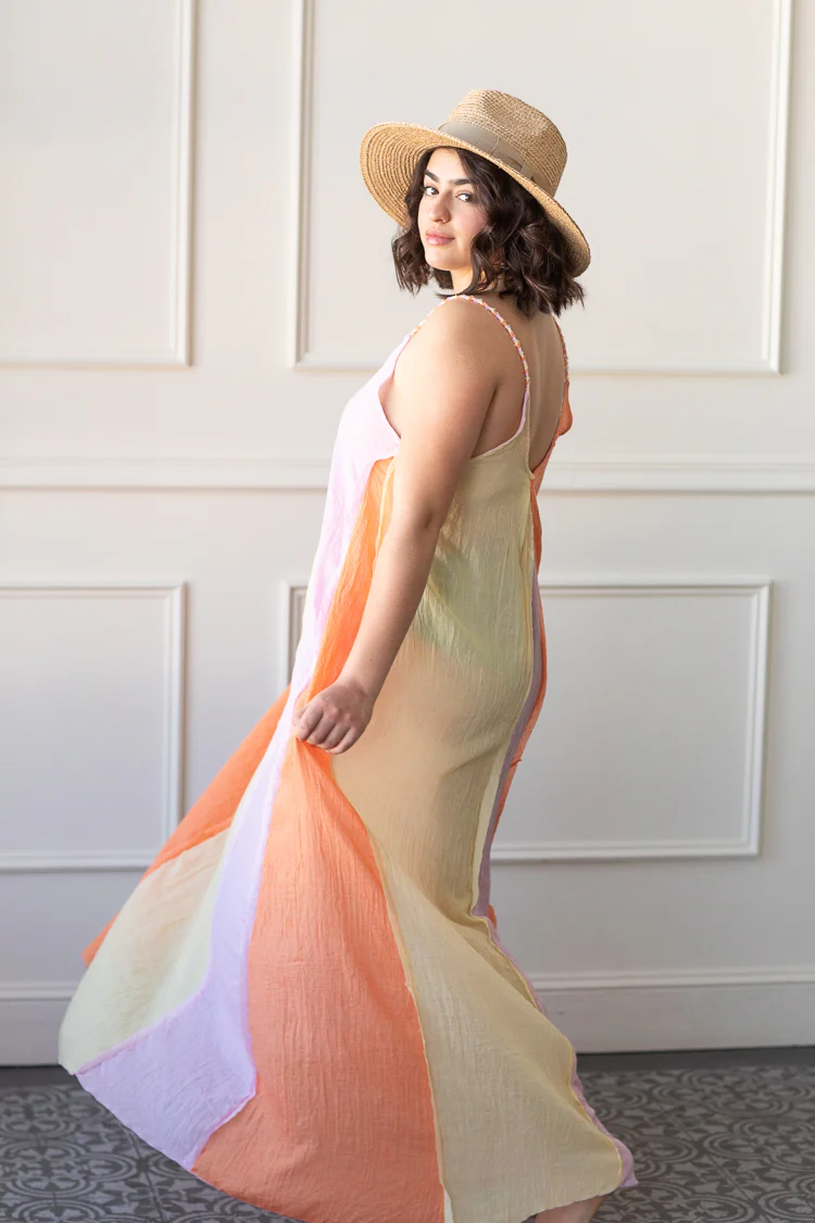 Sunset Dreams Colorblock Maxi - FINAL SALE - Image 3