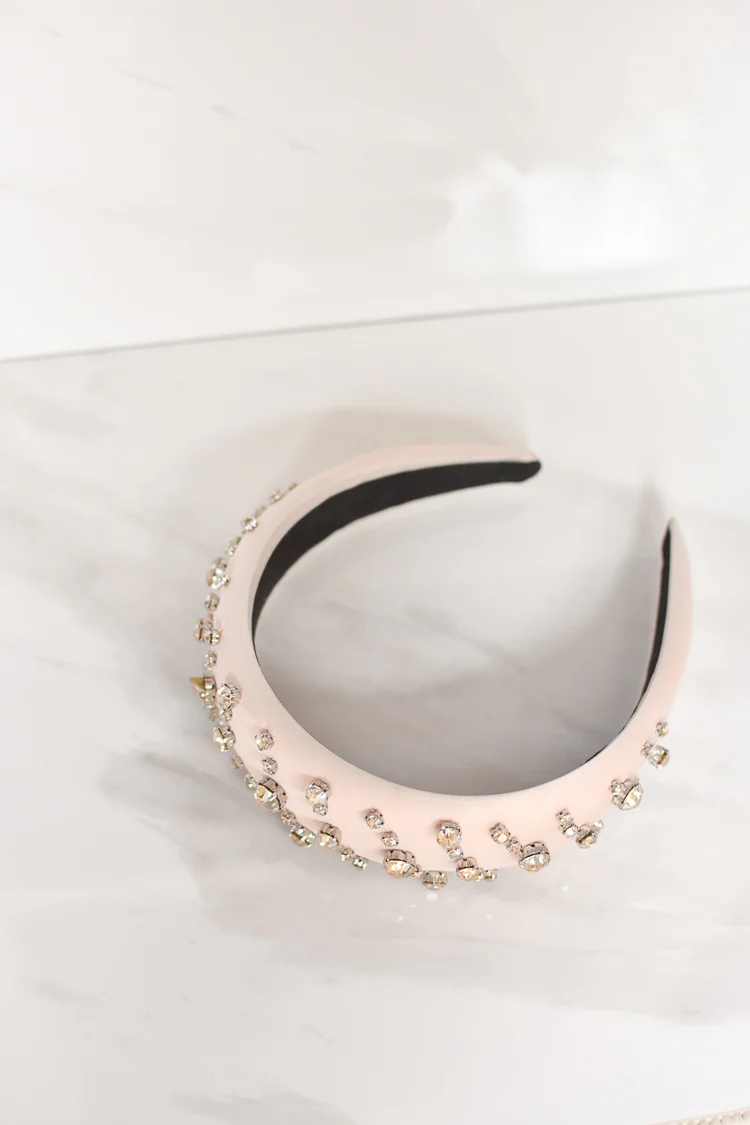 Padded Crystal Dot Headband - FINAL SALE - Image 2