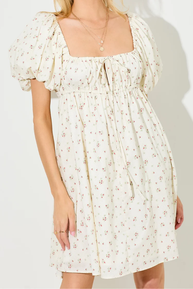 Palmer Pomegranate Mini Dress - FINAL SALE - Image 5
