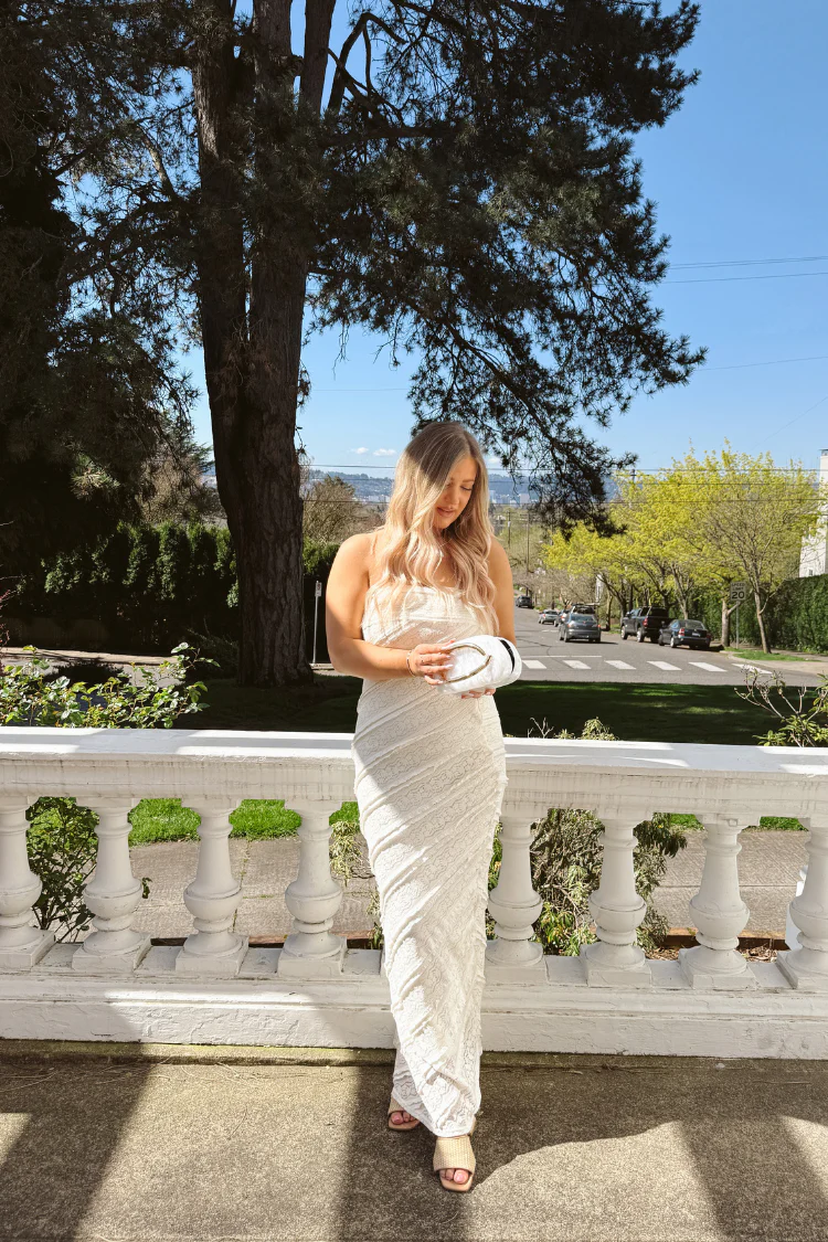 Magnolia Lace Strapless Gown - Image 5
