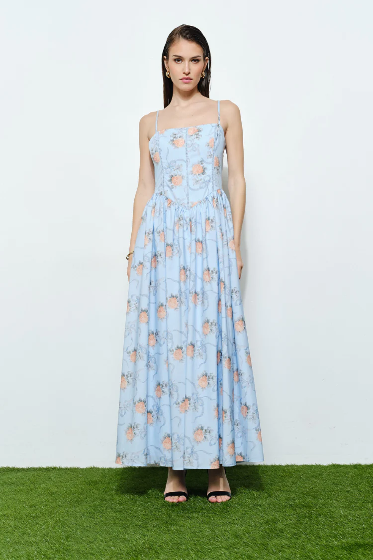 Provence Bloom Maxi Dress - Image 4