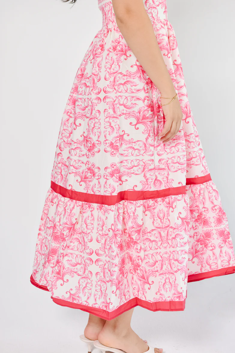 Sicilian Summer Midi Dress - Image 7