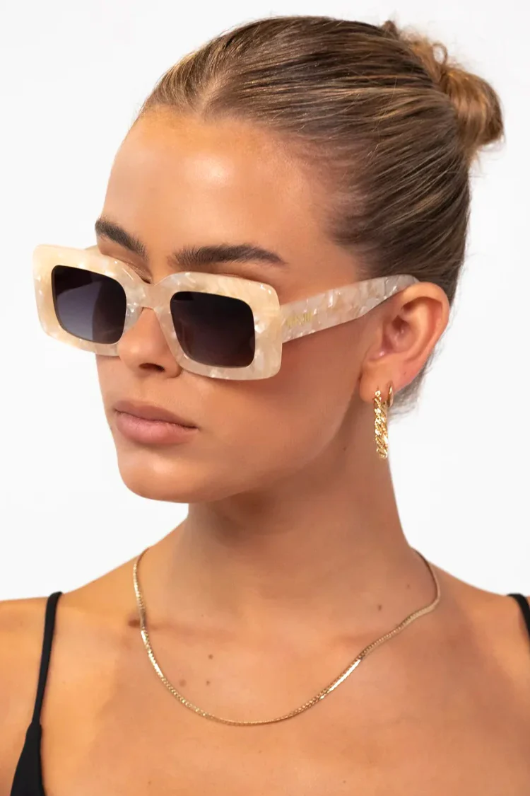 The Kendall Sunglasses - Pearl - Image 2