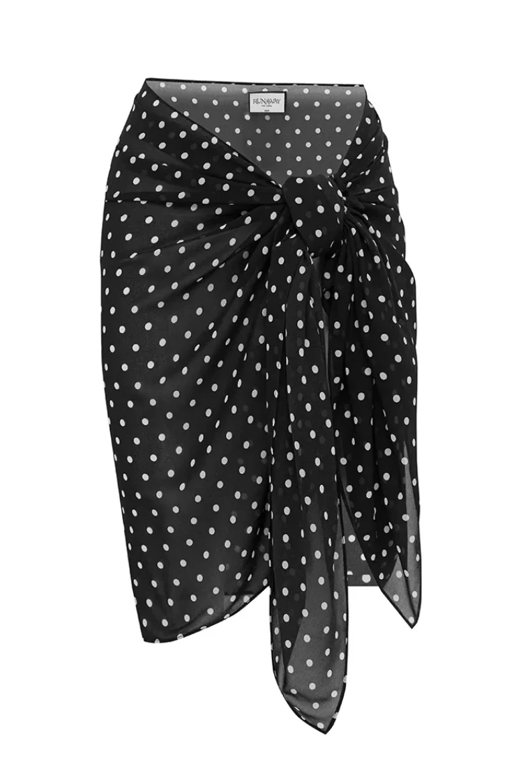 Tropez Polka Dot Sarong - FINAL SALE - Image 3