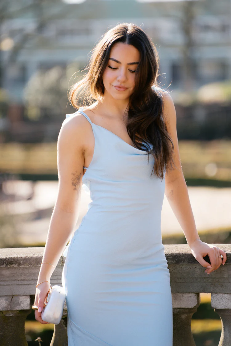 Vittoria Maxi Dress with 3D Petal Details - Image 5